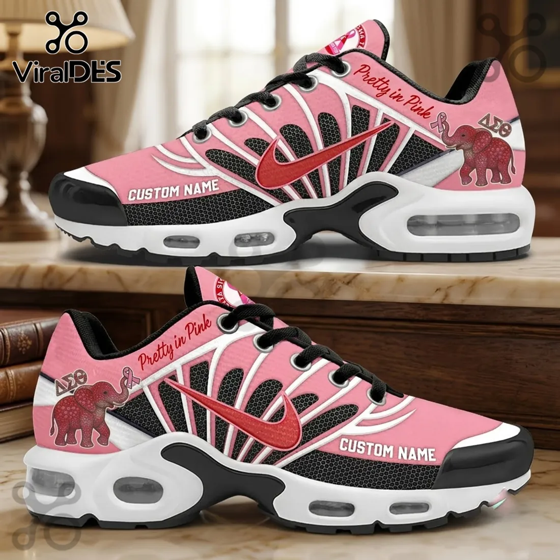 Delta Sigma Theta Pink Breast Cancer Awareness Air Max Plus Delta Sigma Theta Pink Breast Cancer Awareness Air Max Plus