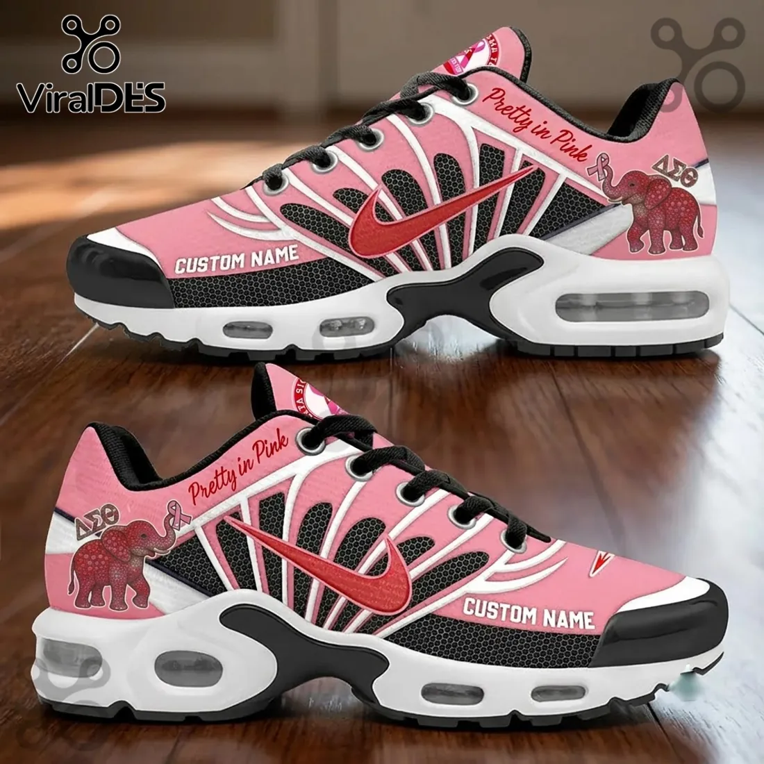 Delta Sigma Theta Pink Breast Cancer Awareness Air Max Plus Delta Sigma Theta Pink Breast Cancer Awareness Air Max Plus