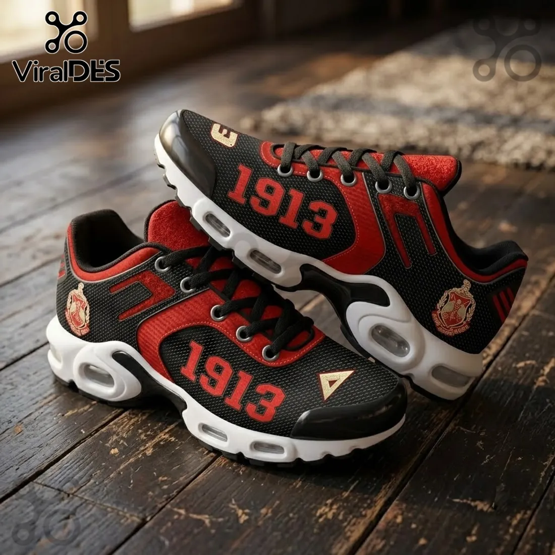 Delta Sigma Theta Sorority Air Max Plus Sneakers Delta Sigma Theta Sorority Air Max Plus Sneakers