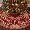 Delta Sigma Theta Decorative Holiday Tree Skirt Delta Sigma Theta Decorative Holiday Tree Skirt