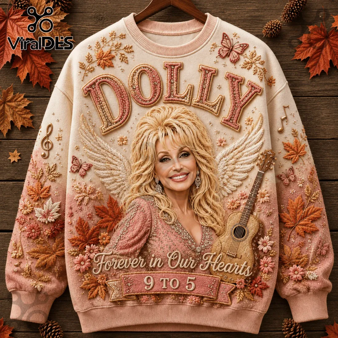 Dolly Parton Forever Autumn Ugly Sweater Dolly Parton Forever Autumn Ugly Sweater