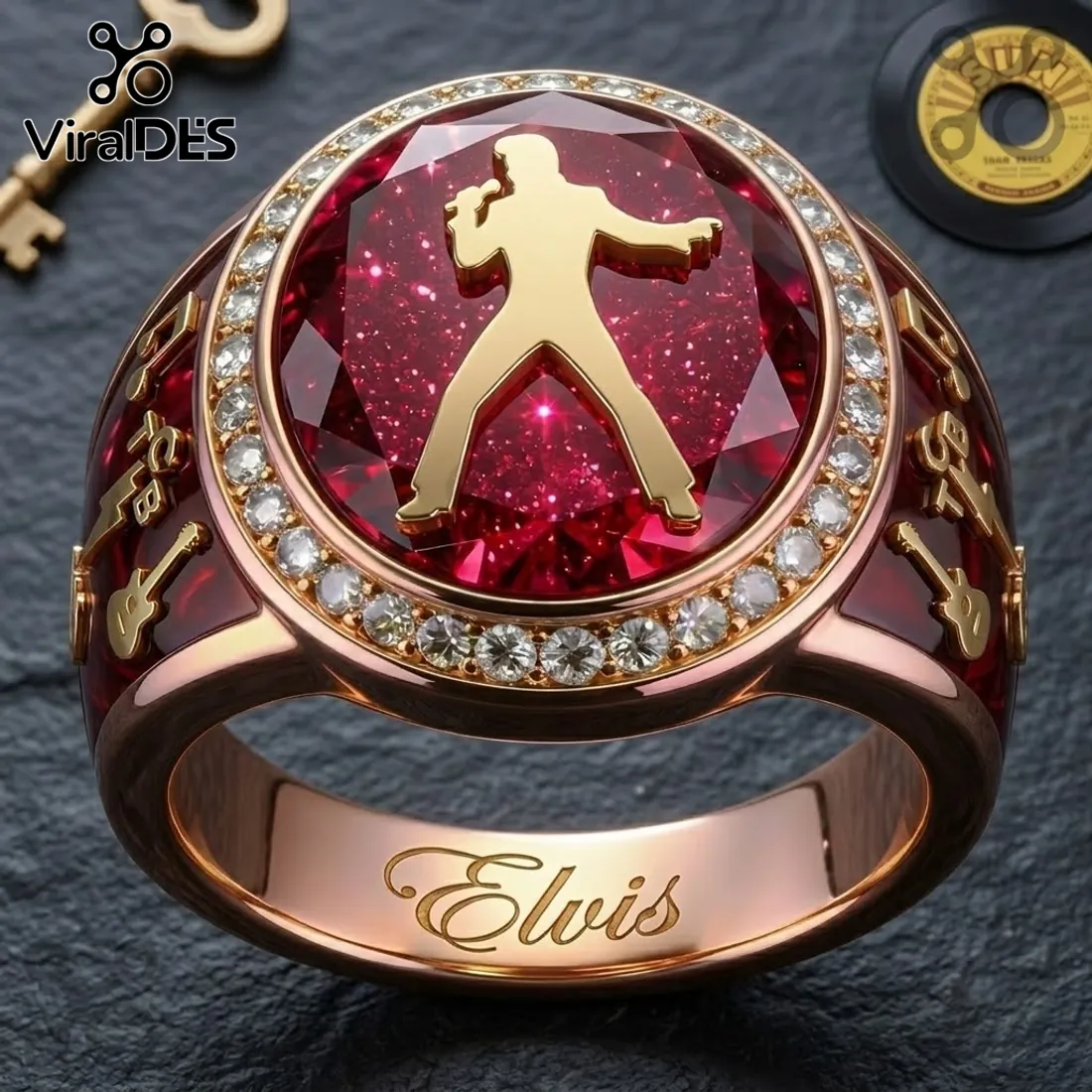 Elvis Presley Signature Limited Edition Ring Elvis Presley Signature Limited Edition Ring