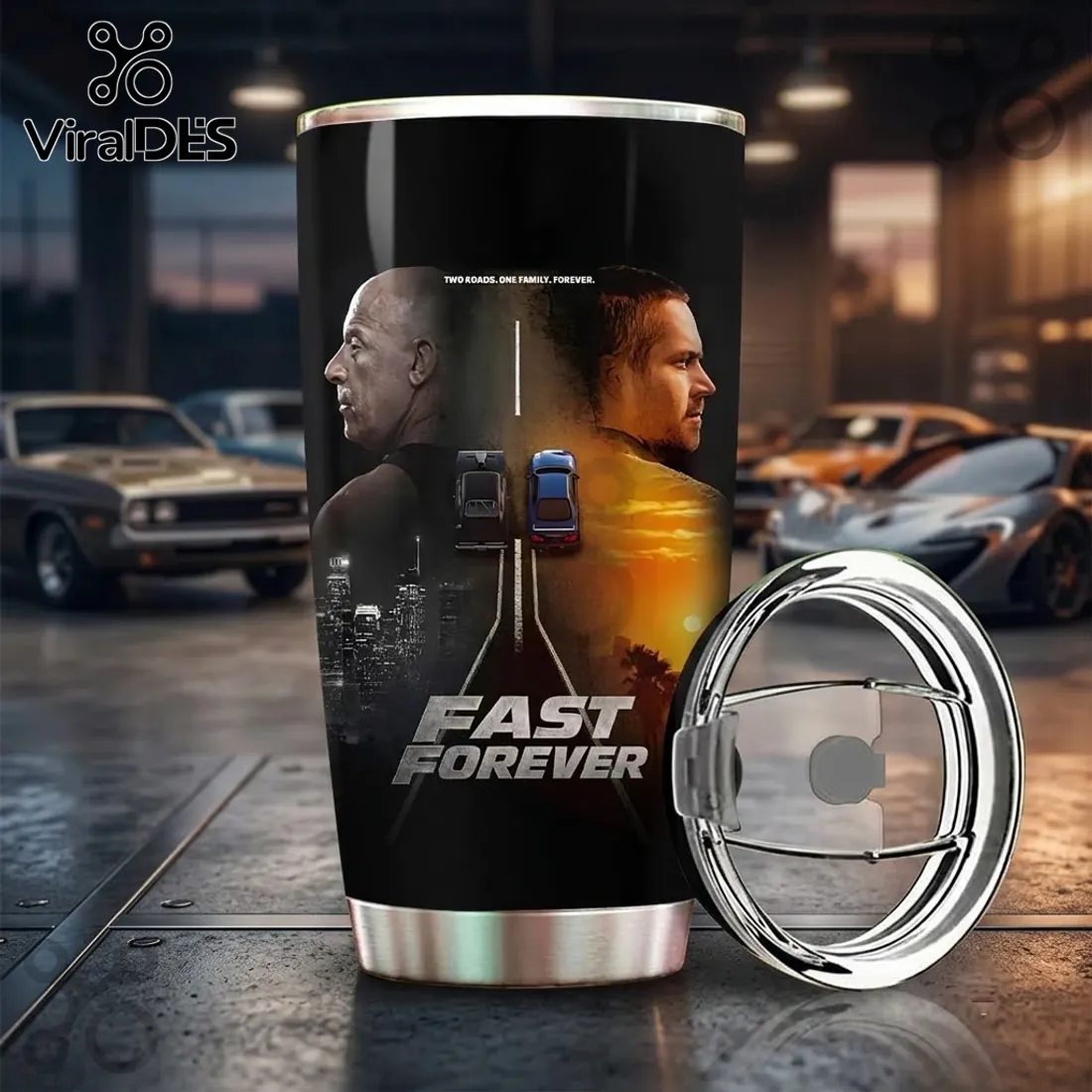 Fast and Furious 25th Anniversary Stainless Steel Tumbler Fast and Furious 25th Anniversary Stainless Steel Tumbler