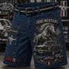 Wisconsin Badgers Embroidered Cargo Shorts Wisconsin Badgers Embroidered Cargo Shorts