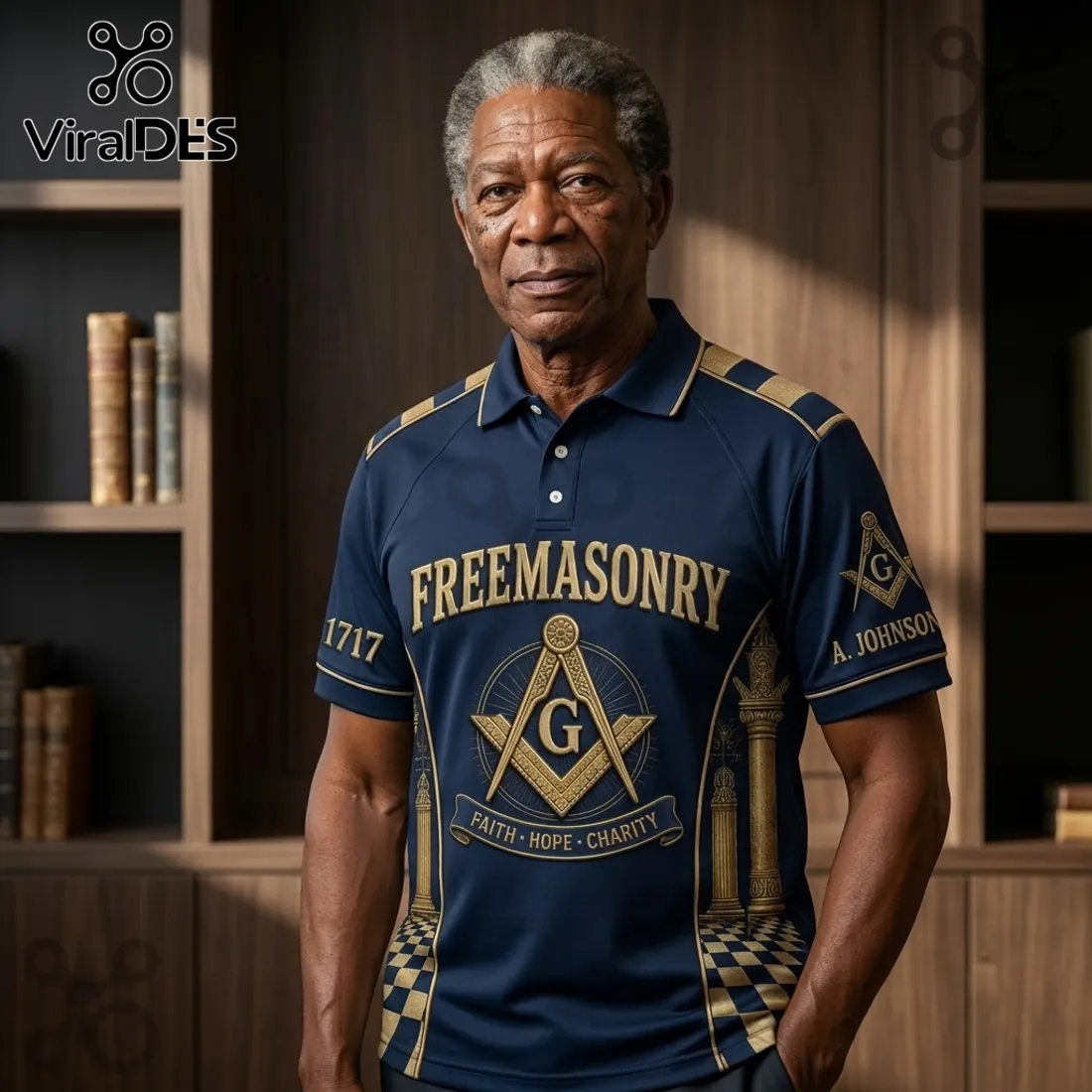 Freemasonry Faith Hope Charity Custom Polo Shirt Freemasonry Faith Hope Charity Custom Polo Shirt