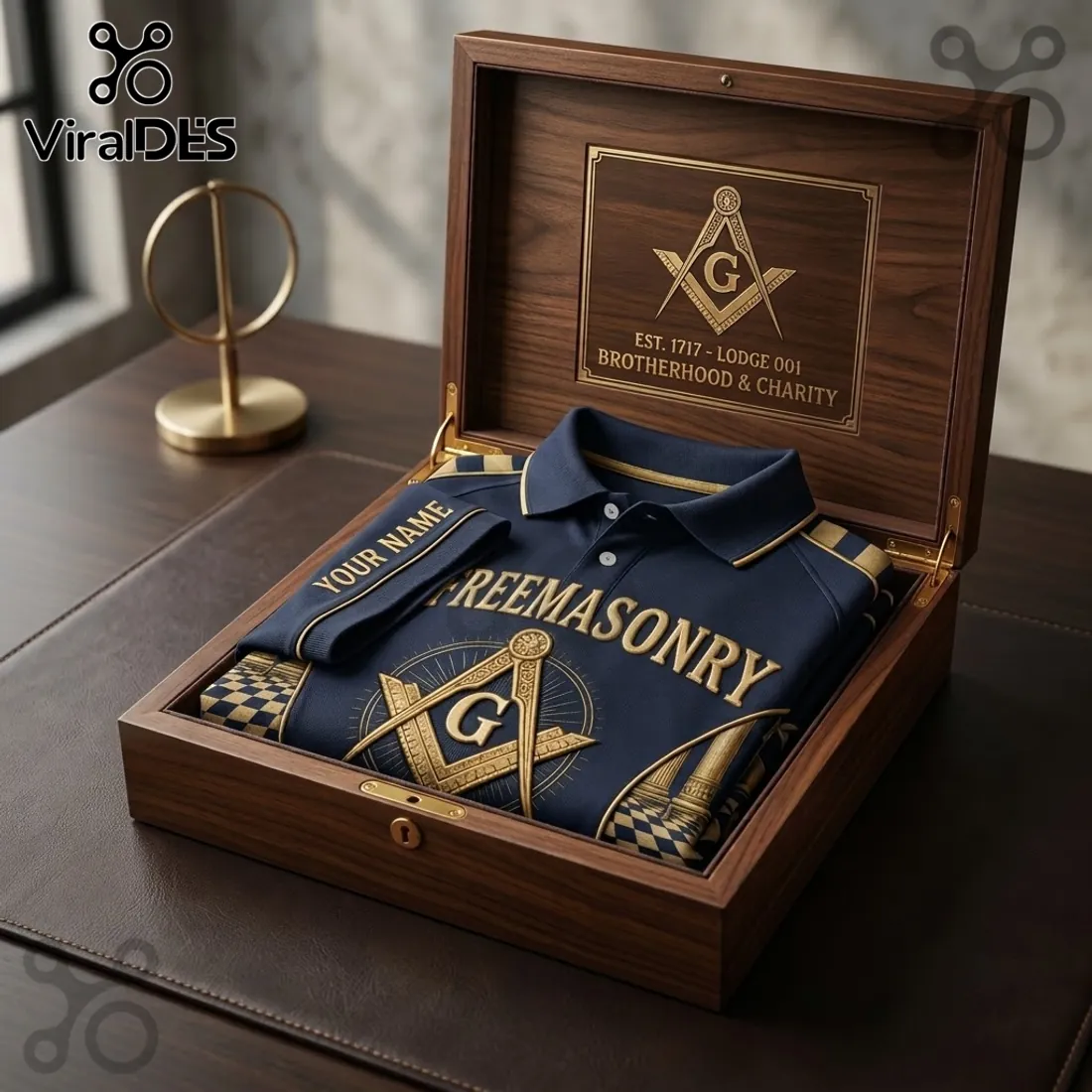 Freemasonry Faith Hope Charity Custom Polo Shirt Freemasonry Faith Hope Charity Custom Polo Shirt