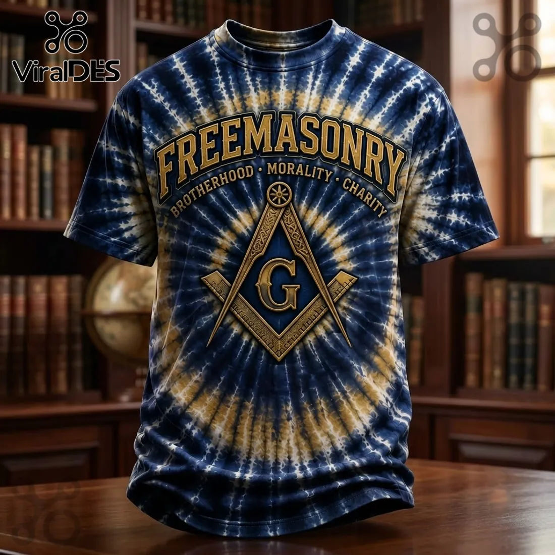 Freemasonry Premium Tie-Dye T-Shirt Freemasonry Premium Tie-Dye T-Shirt