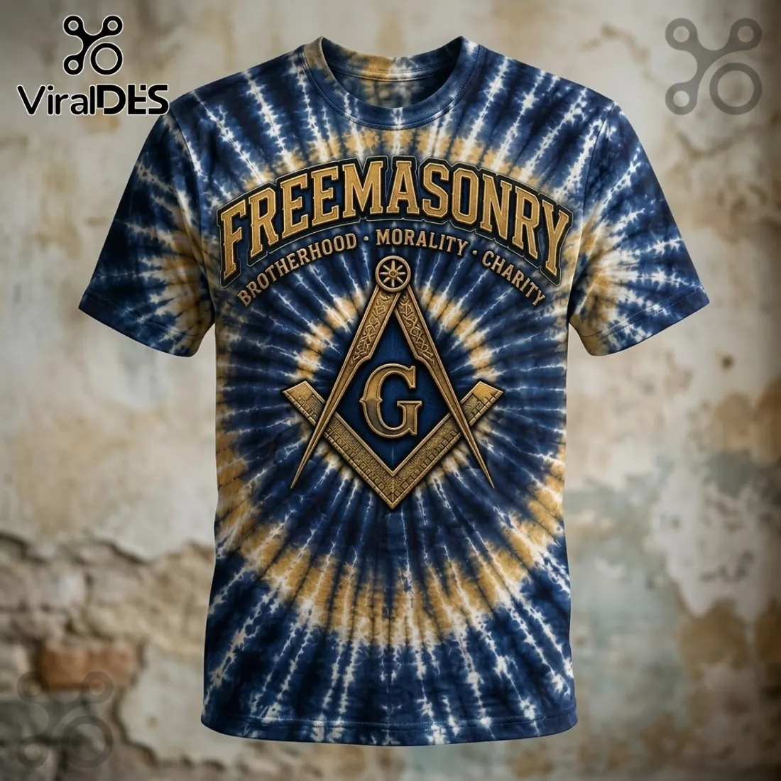 Freemasonry Premium Tie-Dye T-Shirt Freemasonry Premium Tie-Dye T-Shirt