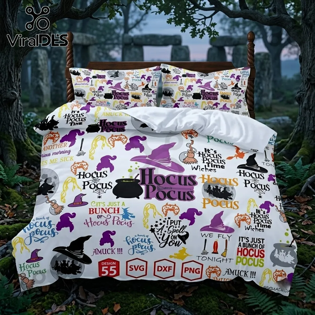 Hocus Pocus 2026 Halloween Bedding Set Hocus Pocus 2026 Halloween Bedding Set