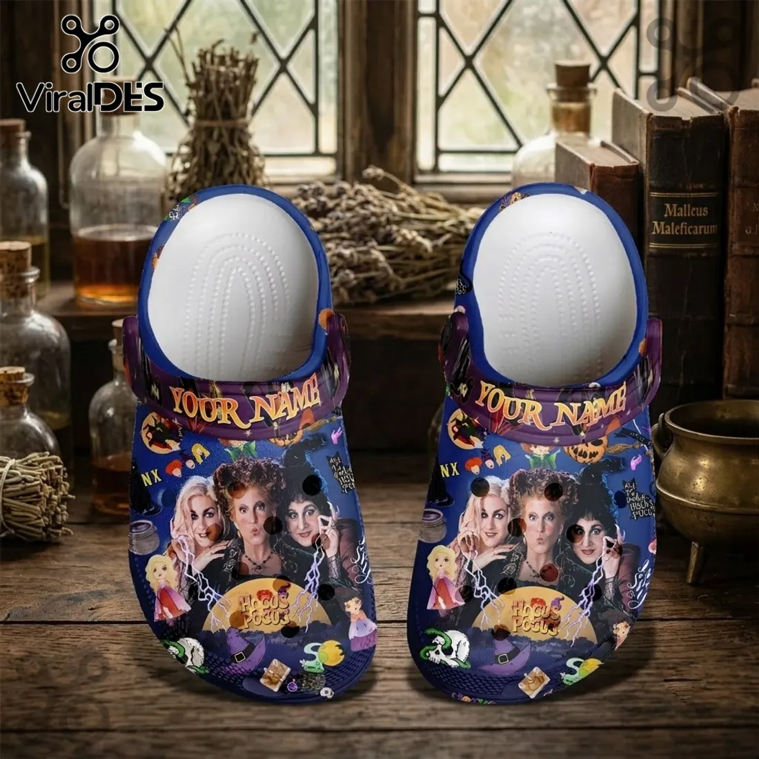 Hocus Pocus Personalized Crocs Clog Shoes Hocus Pocus Personalized Crocs Clog Shoes