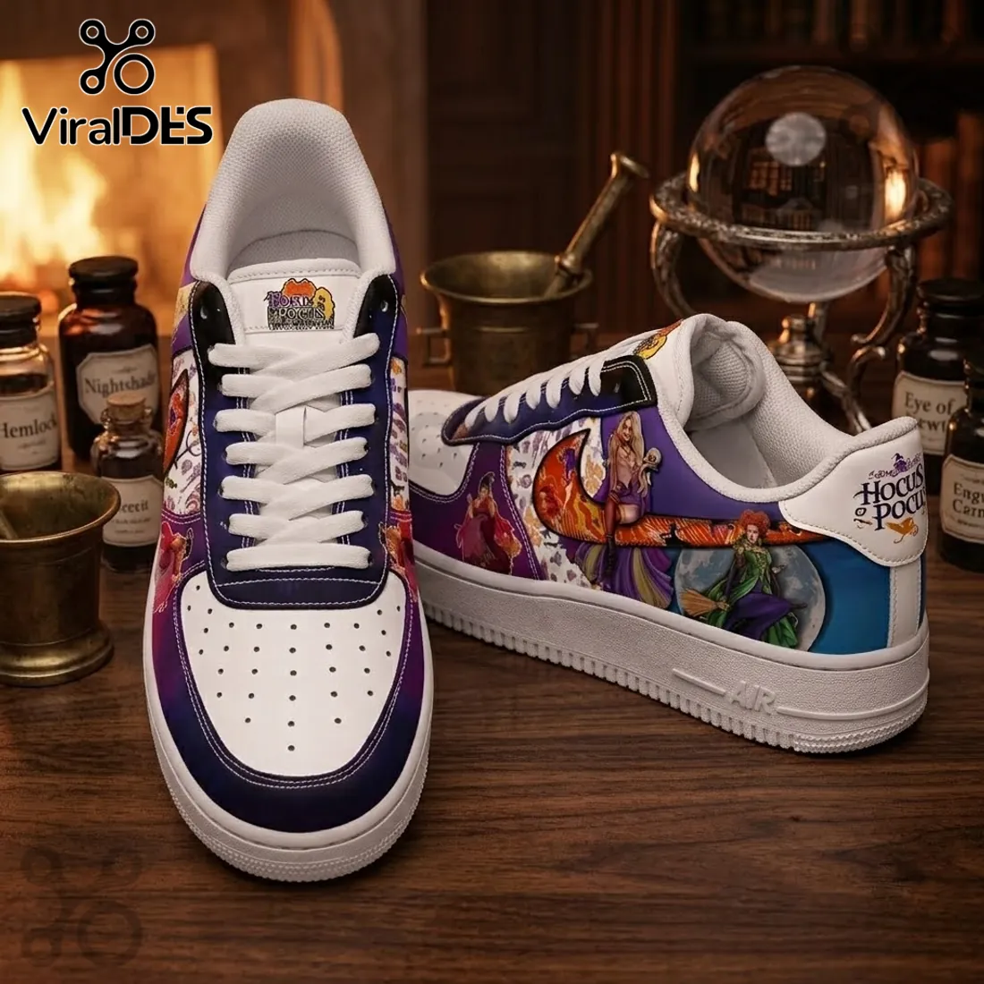 Hocus Pocus Sanderson Sisters Air Force 1 Sneakers Hocus Pocus Sanderson Sisters Air Force 1 Sneakers