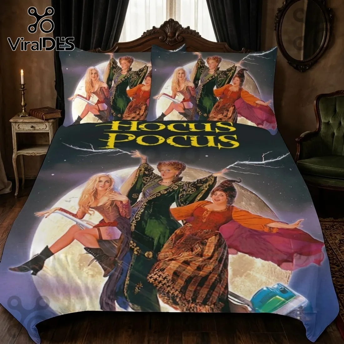 Hocus Pocus Sanderson Sisters Bedding Set Hocus Pocus Sanderson Sisters Bedding Set