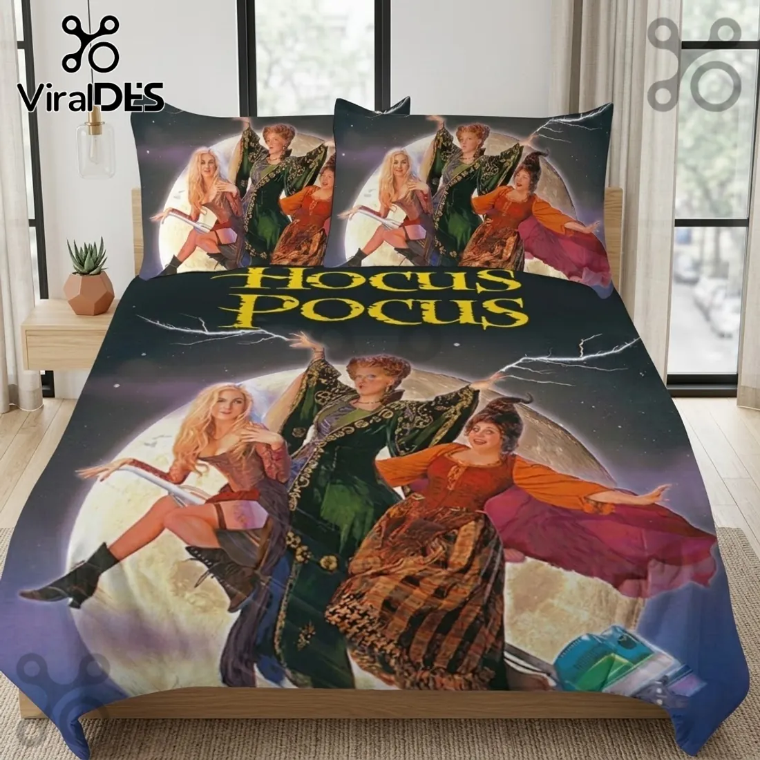 Hocus Pocus Sanderson Sisters Bedding Set Hocus Pocus Sanderson Sisters Bedding Set