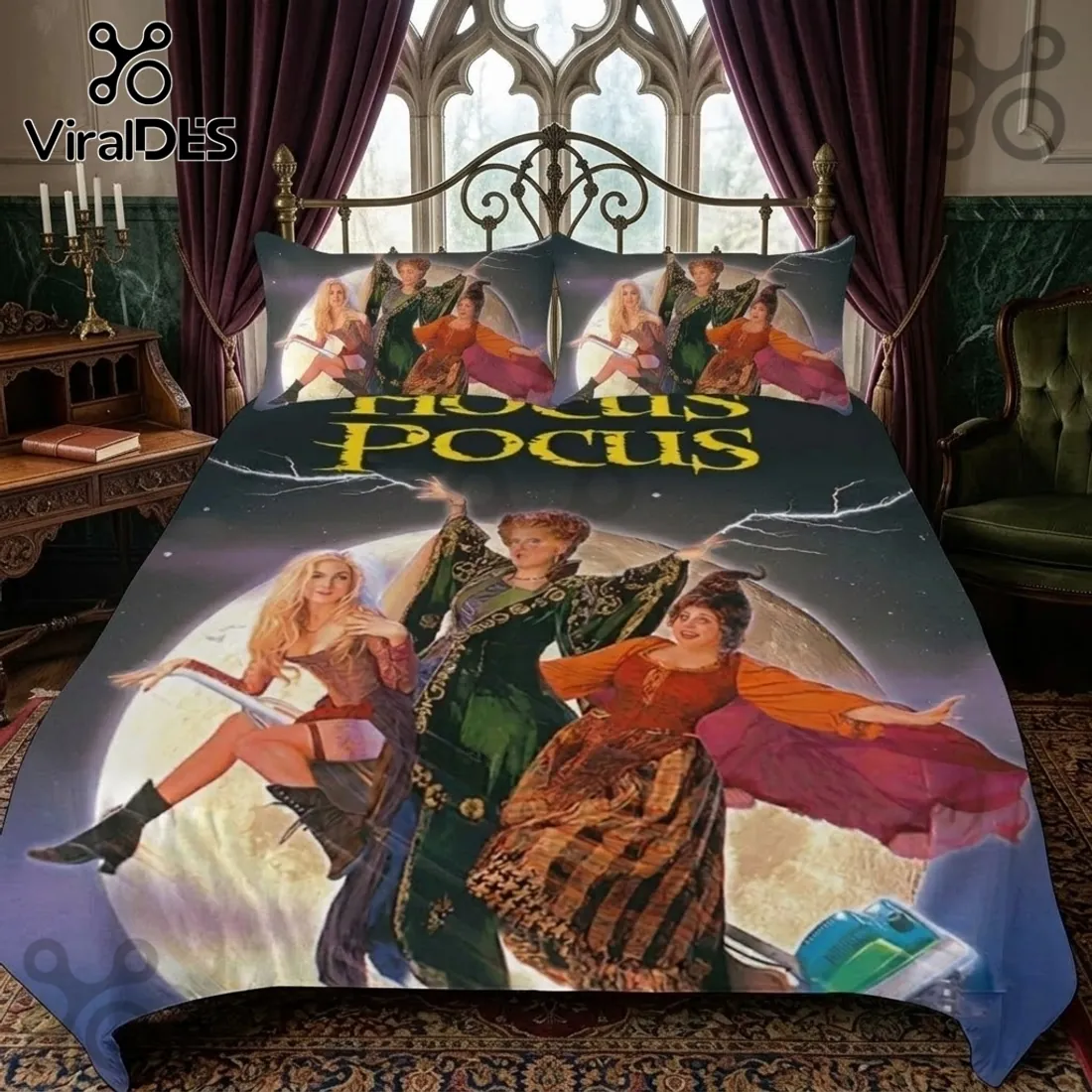 Hocus Pocus Sanderson Sisters Bedding Set Hocus Pocus Sanderson Sisters Bedding Set