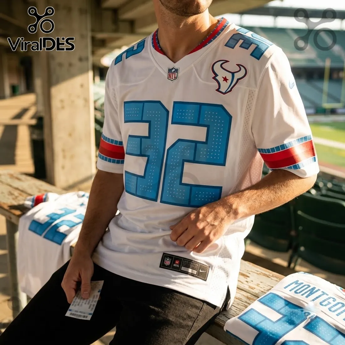 Houston Texans Nike 2026 White Rivalries Jersey Houston Texans Nike 2026 White Rivalries Jersey