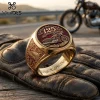 Tim Curry Pennywise Tribute Engraved Gold Ring