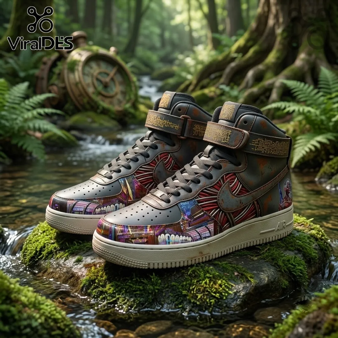 Iron Maiden Caught Somewhere In Time Air Force 1 Sneakers Iron Maiden Caught Somewhere In Time Air Force 1 Sneakers
