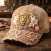 Rush 2112 Starman Distressed Denim Cap