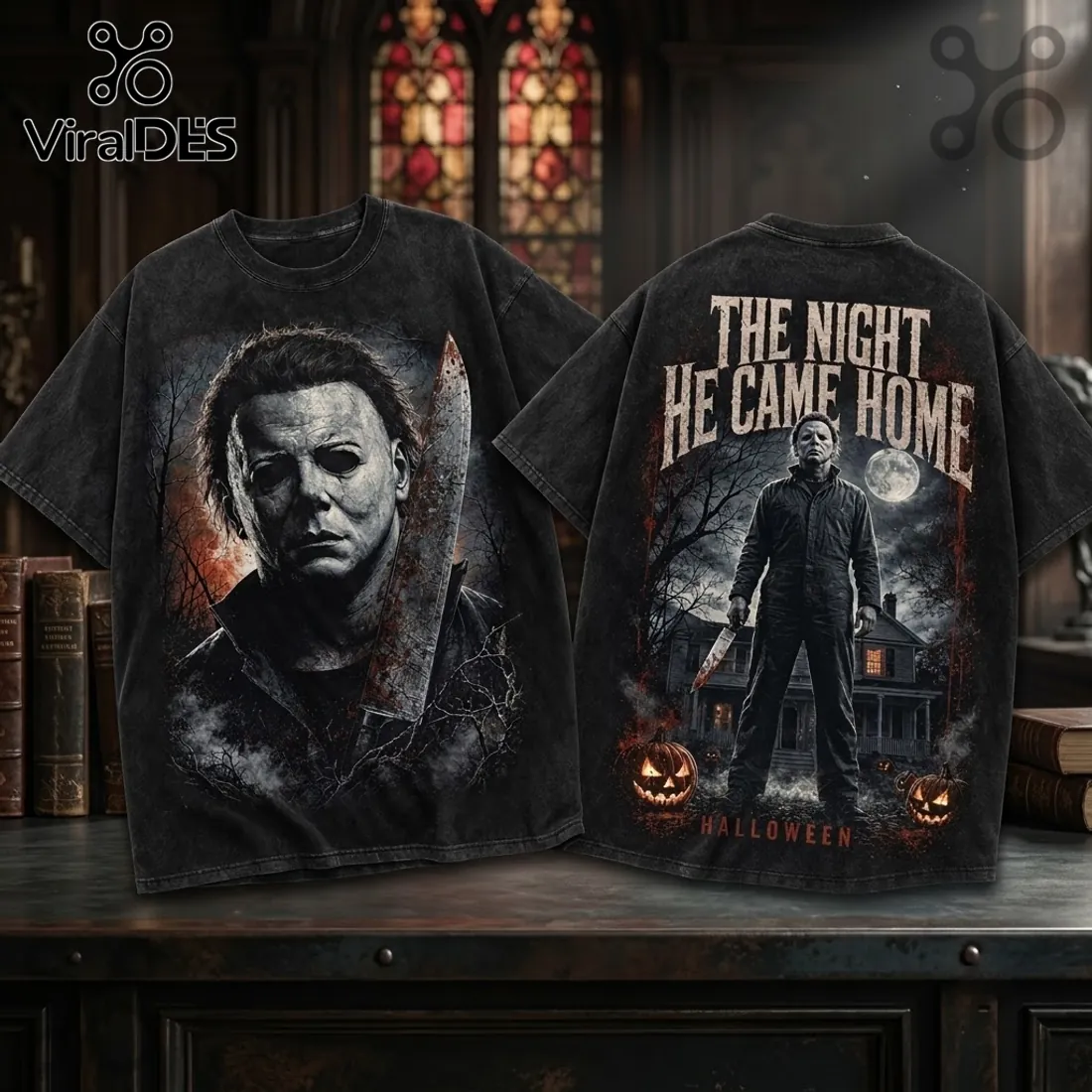 Michael Myers Halloween Horror Movie T-Shirt 2026 Michael Myers Halloween Horror Movie T-Shirt 2026