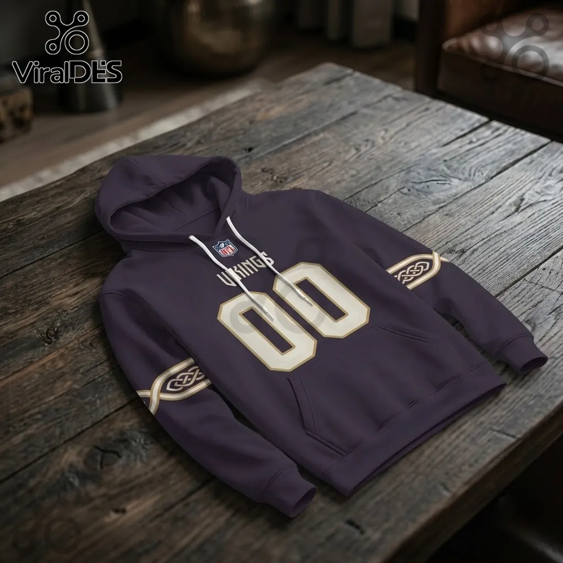 Minnesota Vikings Rivalries Custom Name Hoodie Minnesota Vikings Rivalries Custom Name Hoodie