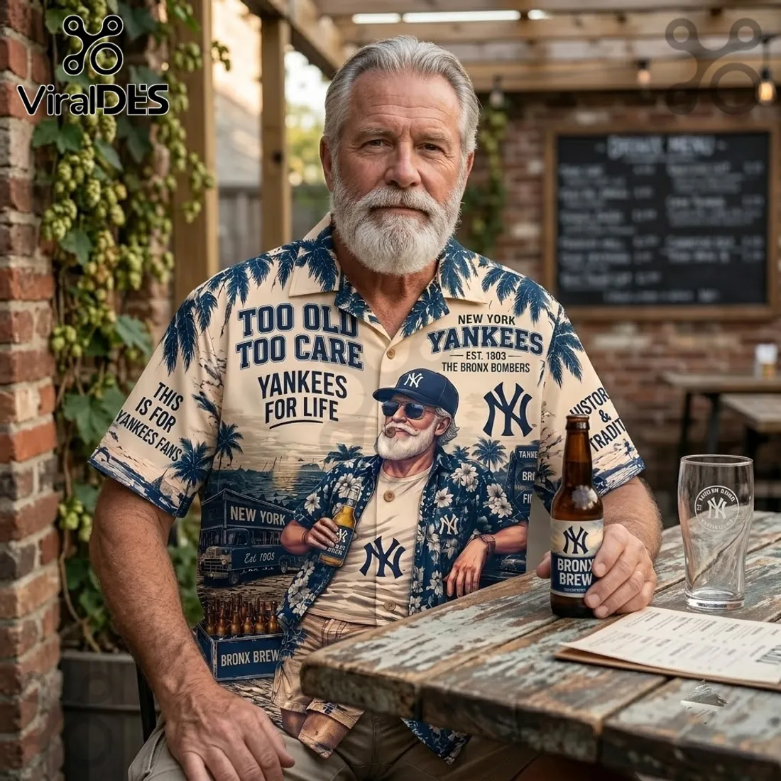 MLB New York Yankees Tropical Hawaiian Shirt MLB New York Yankees Tropical Hawaiian Shirt