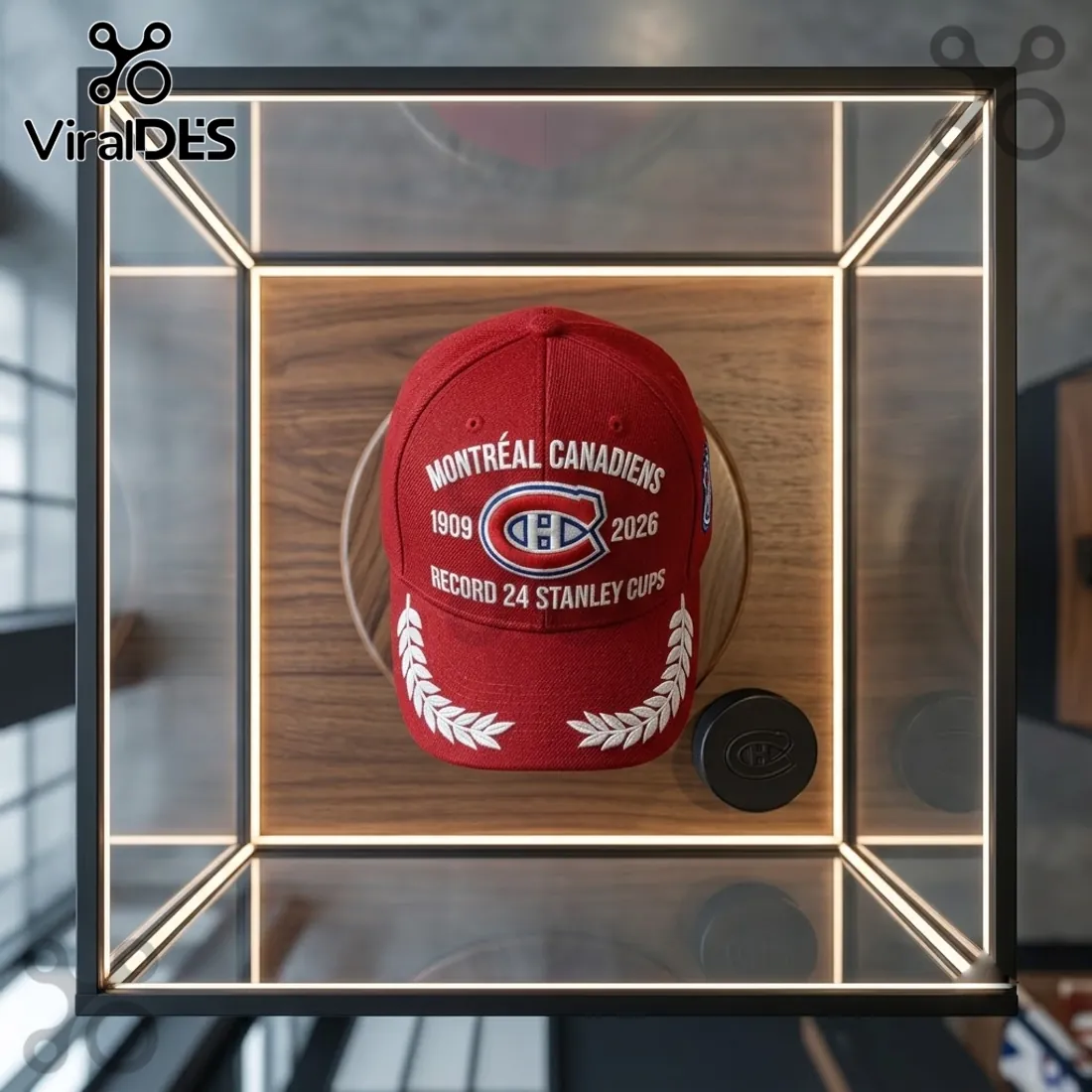 Montreal Canadiens 24 Stanley Cups Snapback Cap Montreal Canadiens 24 Stanley Cups Snapback Cap