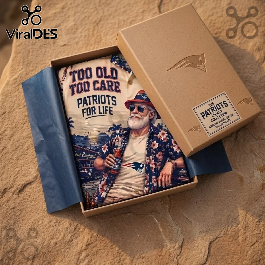New England Patriots Too Old Too Care Hawaiian Shirt New England Patriots Too Old Too Care Hawaiian Shirt
