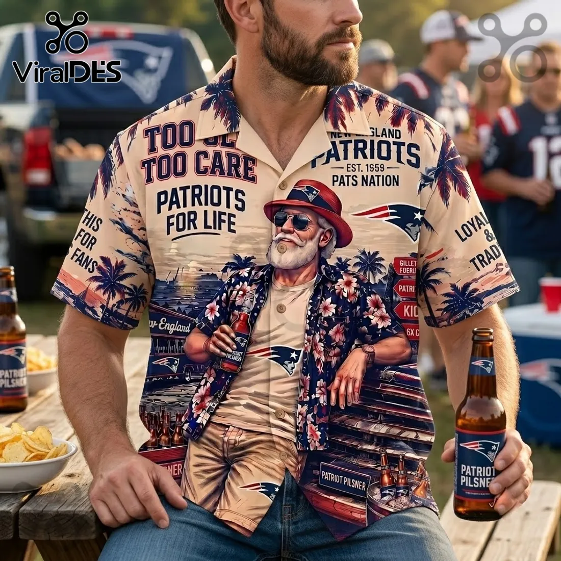 New England Patriots Too Old Too Care Hawaiian Shirt New England Patriots Too Old Too Care Hawaiian Shirt