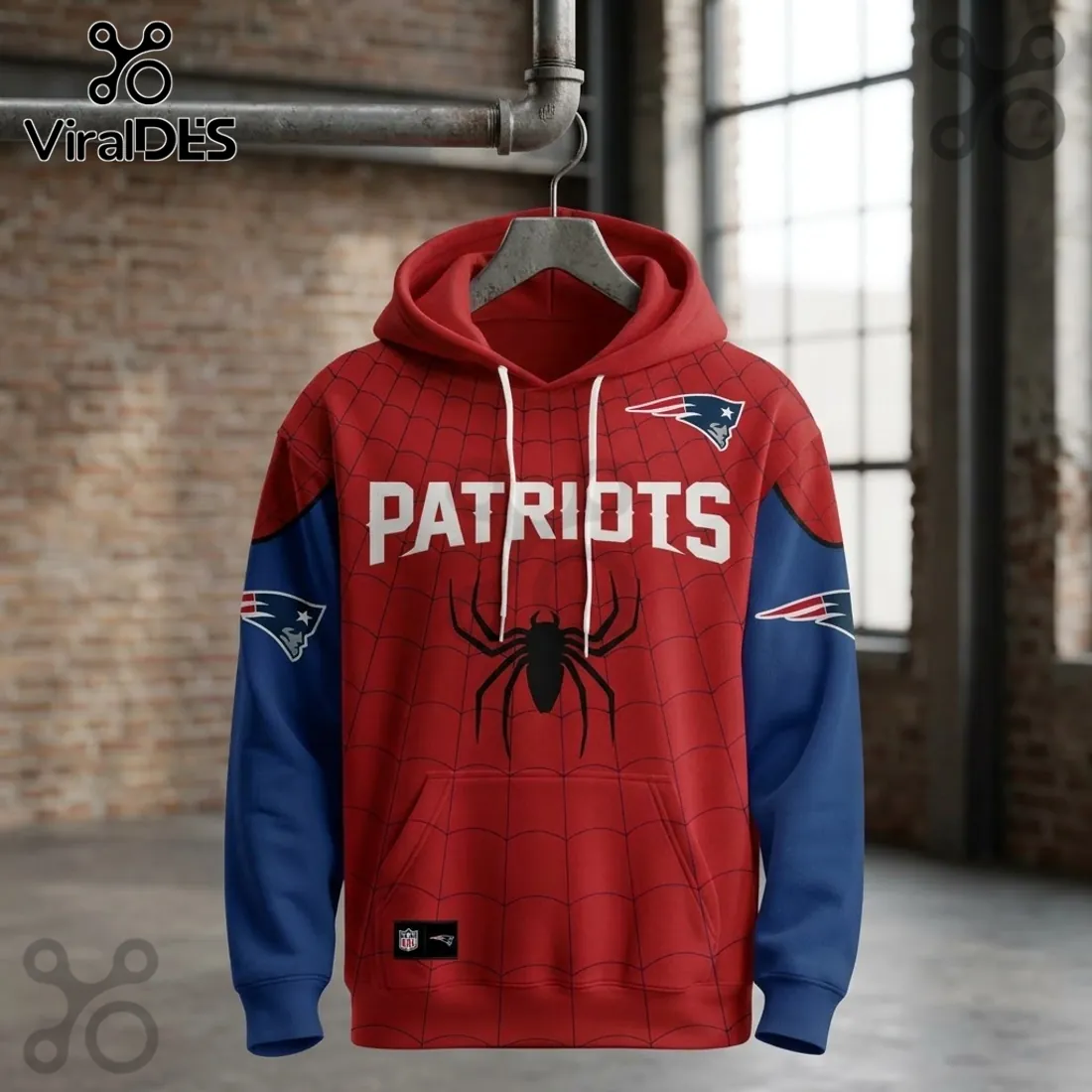 New England Patriots x Spider-Man Brand New Day Hoodie New England Patriots x Spider-Man Brand New Day Hoodie