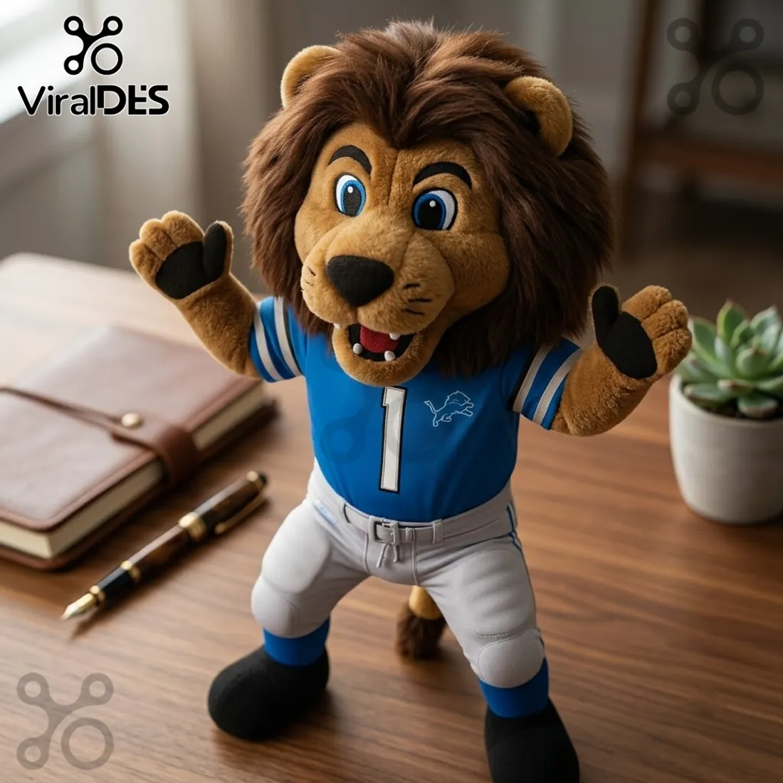 NFL Detroit Lions Mascot Plush Toy NFL Detroit Lions Mascot Plush Toy