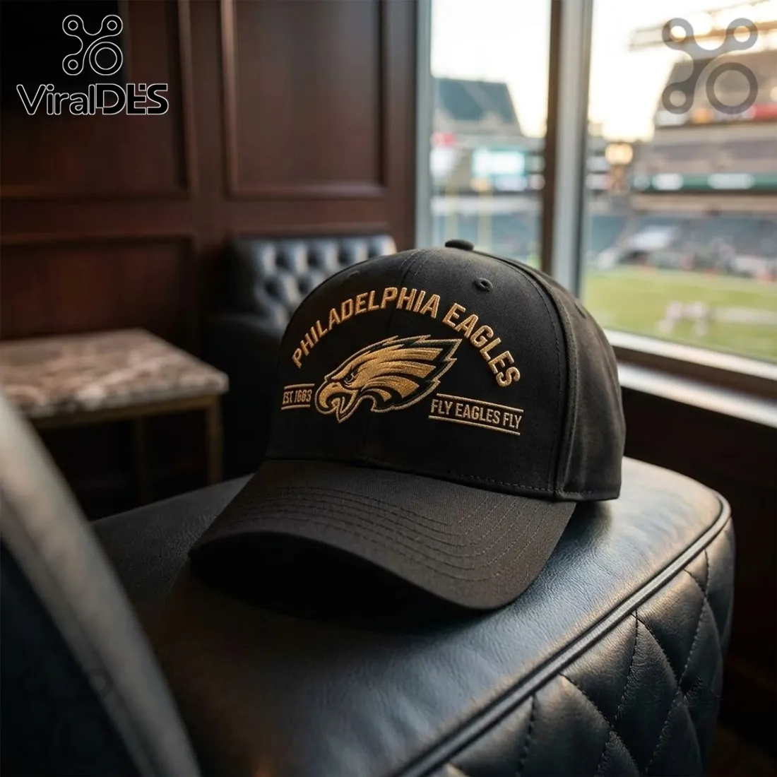 NFL Philadelphia Eagles Fly Eagles Fly Baseball Cap NFL Philadelphia Eagles Fly Eagles Fly Baseball Cap