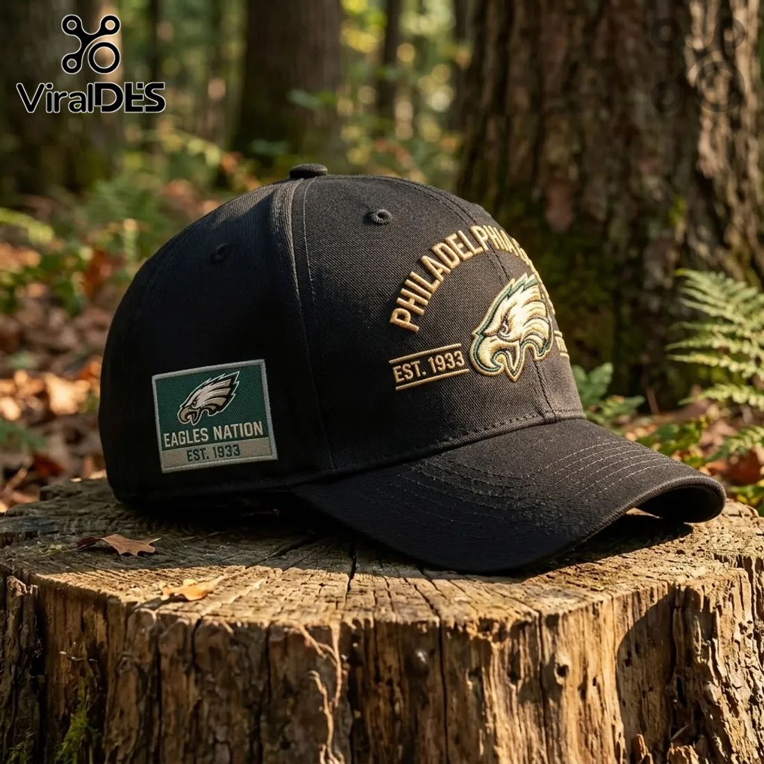 NFL Philadelphia Eagles Fly Eagles Fly Baseball Cap NFL Philadelphia Eagles Fly Eagles Fly Baseball Cap