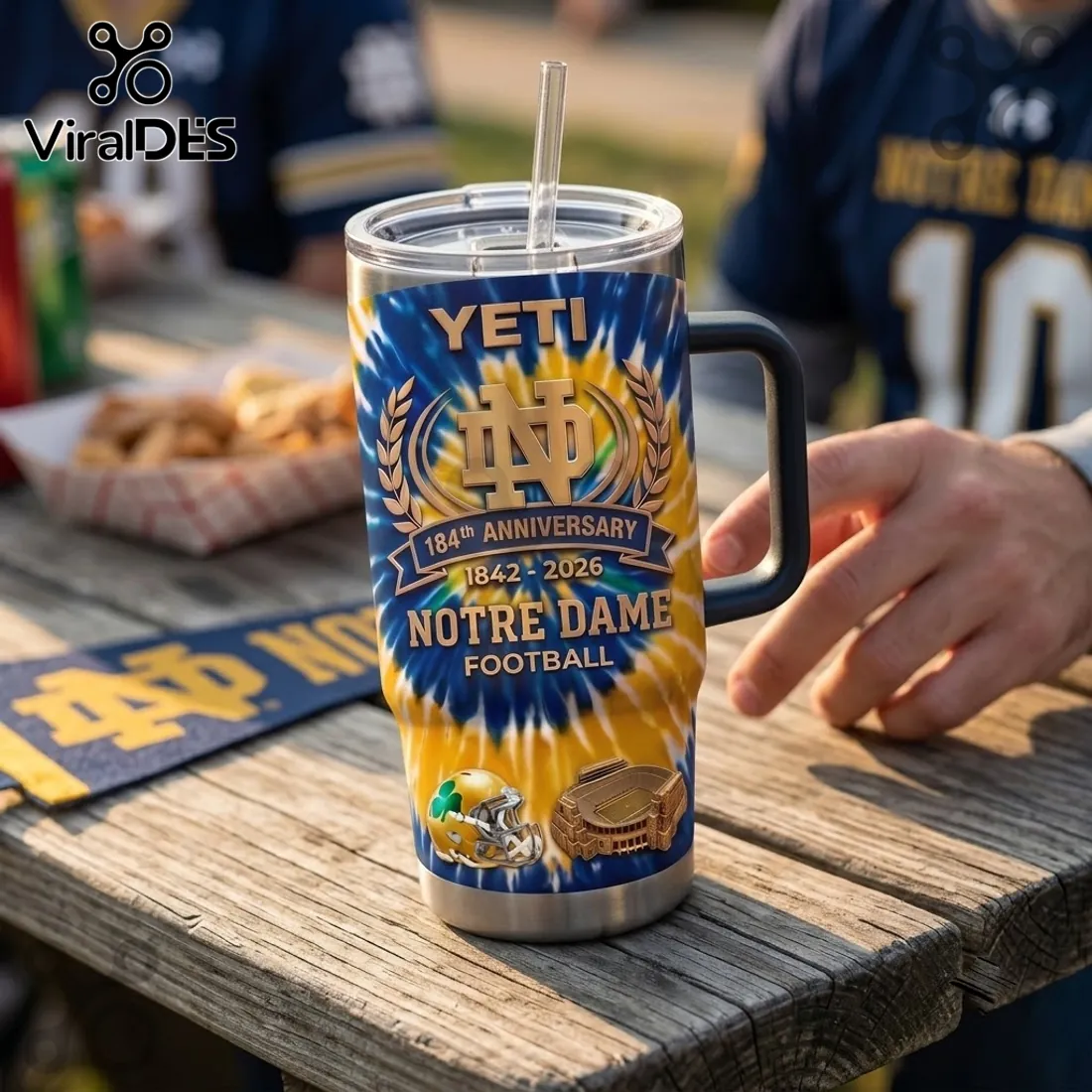 Notre Dame Fighting Irish 184th Anniversary Tumbler Notre Dame Fighting Irish 184th Anniversary Tumbler
