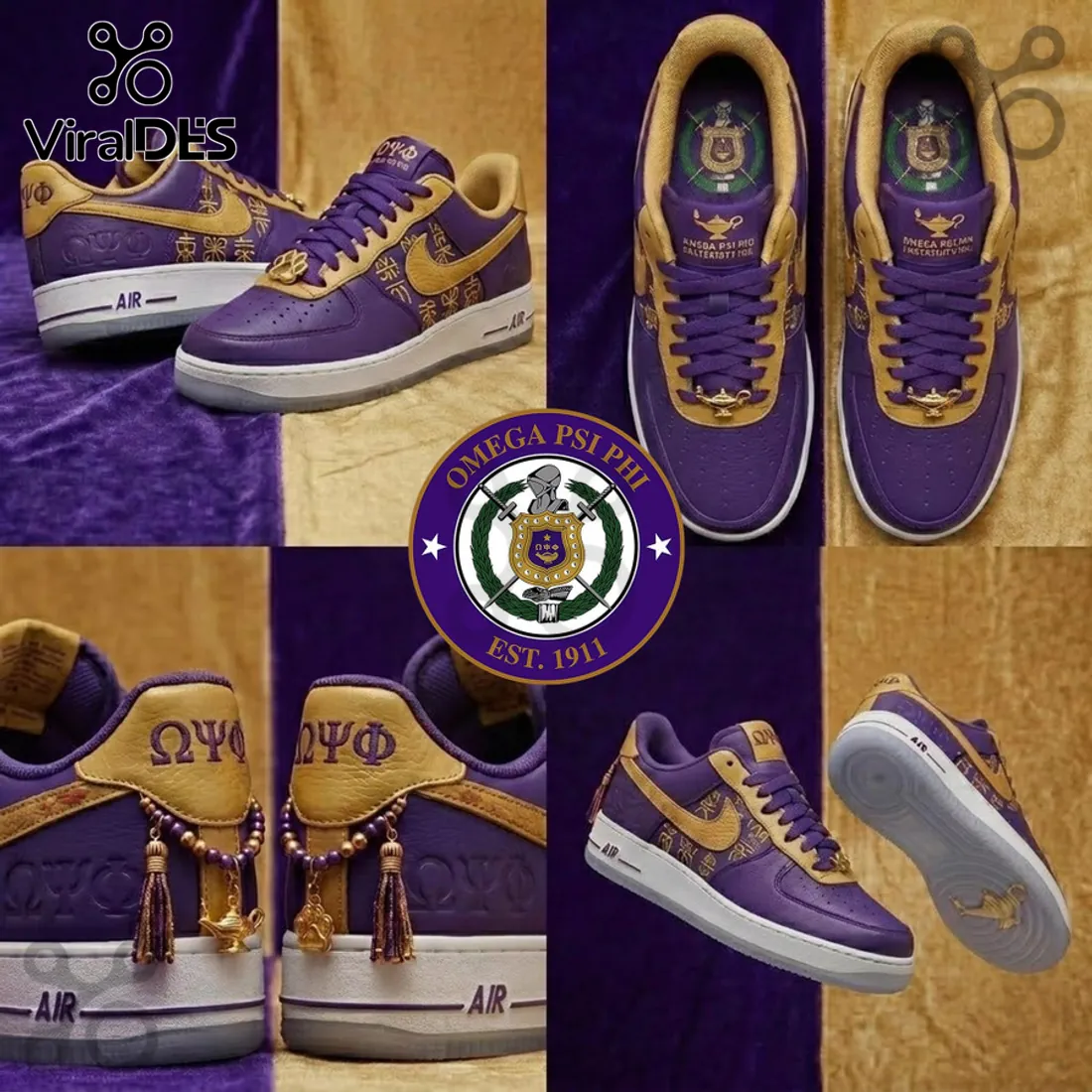 Omega Psi Phi Fraternity Air Force 1 Shoes Omega Psi Phi Fraternity Air Force 1 Shoes
