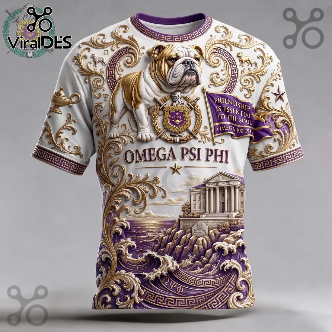 Omega Psi Phi Fraternity Mascot Howard University Shirt Omega Psi Phi Fraternity Mascot Howard University Shirt