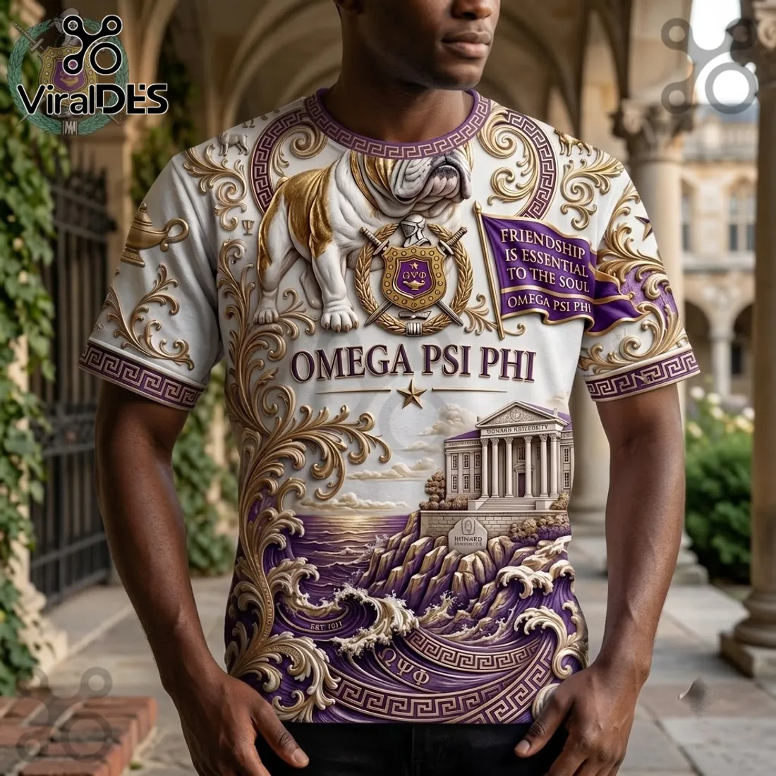 Omega Psi Phi Fraternity Mascot Howard University Shirt Omega Psi Phi Fraternity Mascot Howard University Shirt