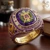 Parliament Funkadelic Mothership Red Gemstone Championship Ring Parliament Funkadelic Mothership Red Gemstone Championship Ring