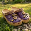 Elvis Presley Purple Crocband Clog With Charms Elvis Presley Purple Crocband Clog With Charms