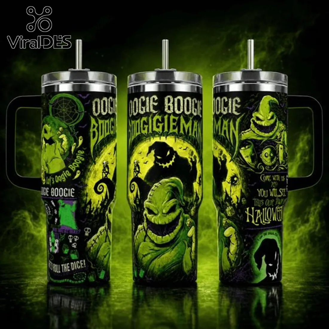 Oogie Boogie Nightmare Before Christmas 40oz Tumbler Oogie Boogie Nightmare Before Christmas 40oz Tumbler