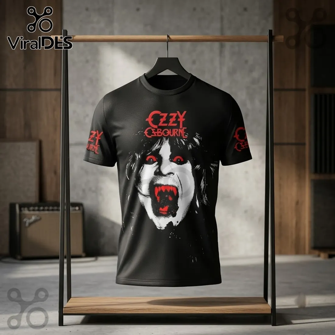 Ozzy Osbourne Speak of the Devil Black Hoodie Ozzy Osbourne Speak of the Devil Black Hoodie