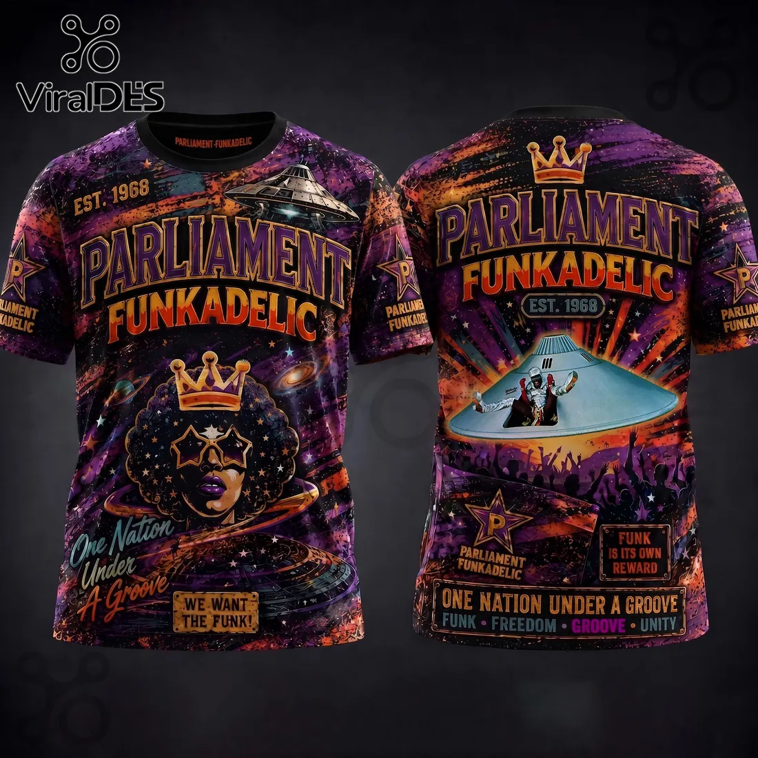 Parliament Funkadelic Mothership Spaceship Shirt Parliament Funkadelic Mothership Spaceship Shirt