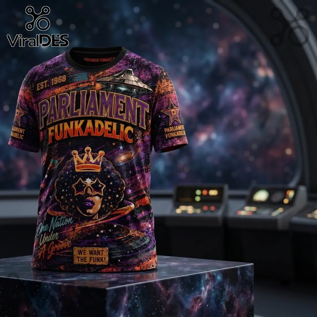 Parliament Funkadelic Mothership Spaceship Shirt Parliament Funkadelic Mothership Spaceship Shirt
