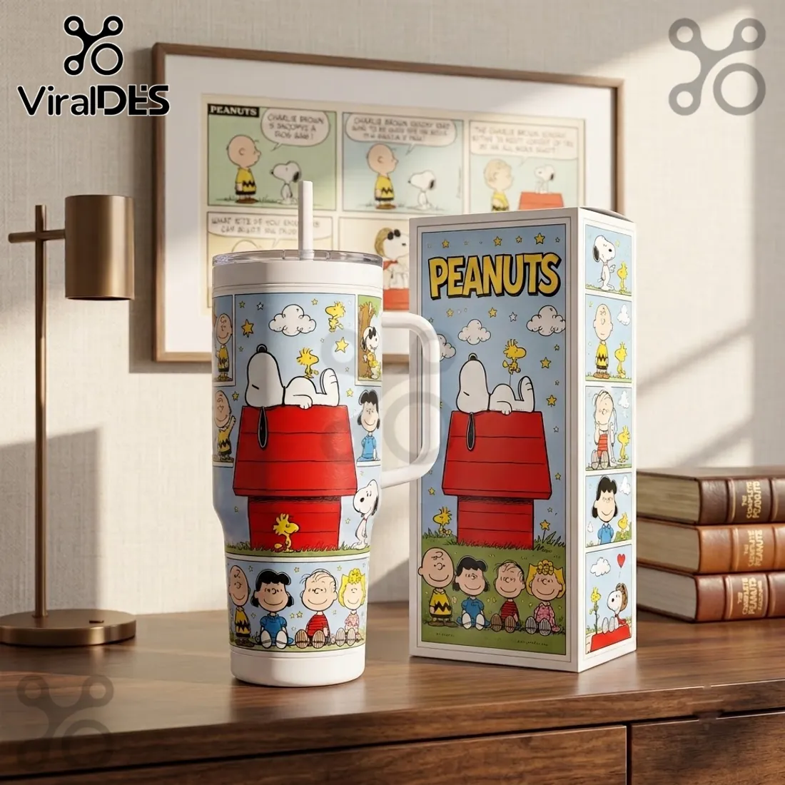 Peanuts Snoopy and Friends 40oz Stanley Tumbler Peanuts Snoopy and Friends 40oz Stanley Tumbler