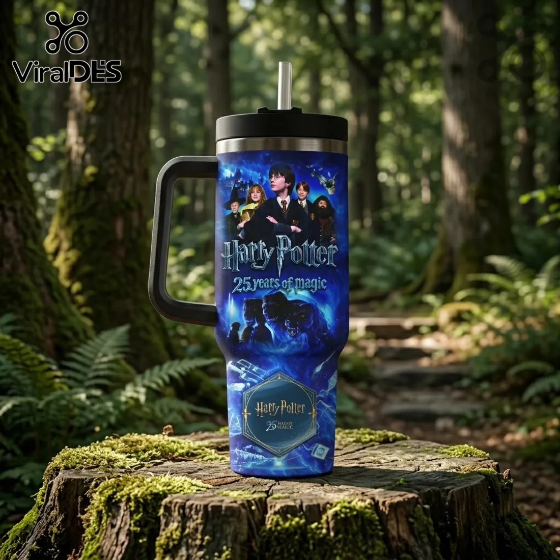 Personalized Harry Potter 25th Anniversary 40oz Tumbler Personalized Harry Potter 25th Anniversary 40oz Tumbler