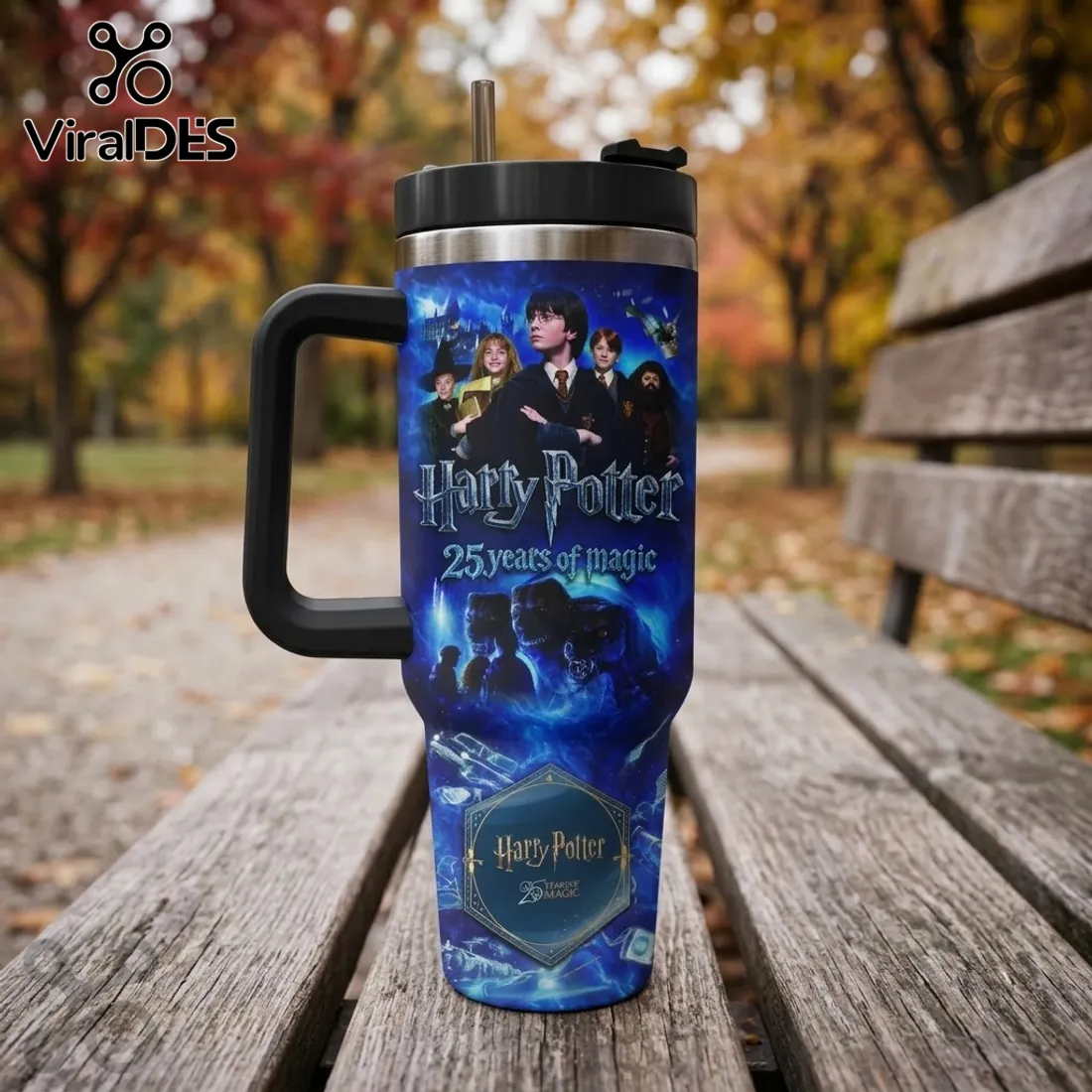 Personalized Harry Potter 25th Anniversary 40oz Tumbler Personalized Harry Potter 25th Anniversary 40oz Tumbler