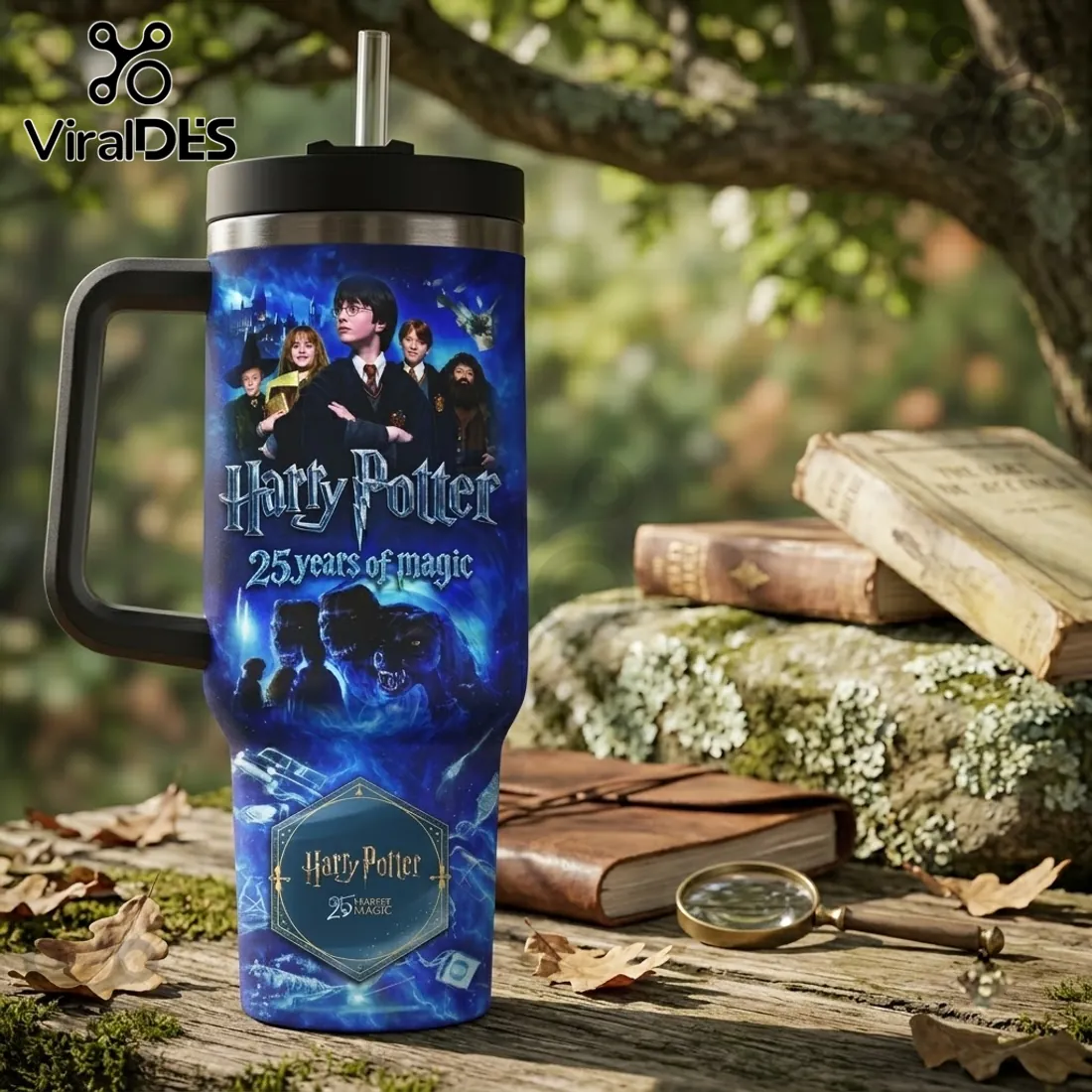 Personalized Harry Potter 25th Anniversary 40oz Tumbler Personalized Harry Potter 25th Anniversary 40oz Tumbler