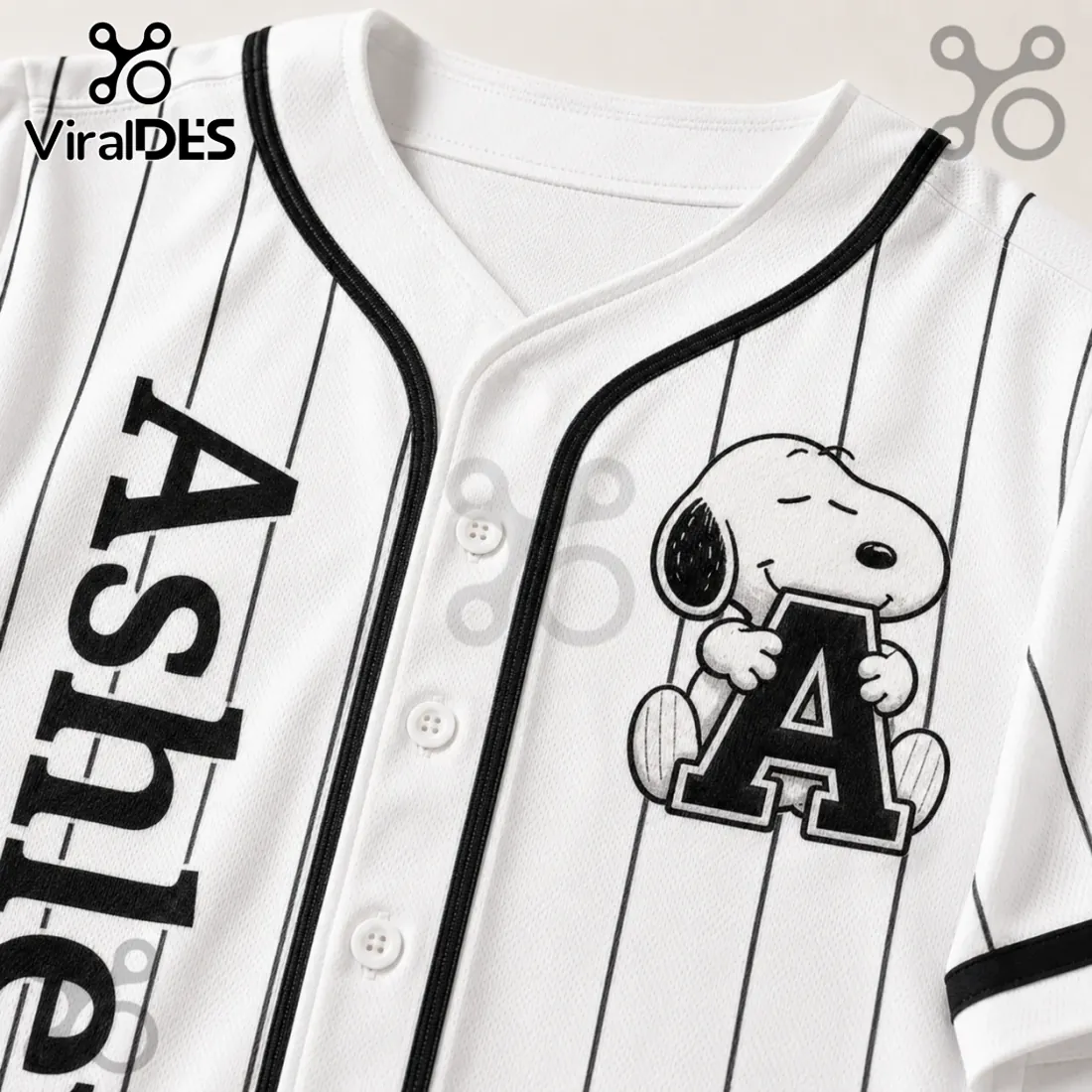 Personalized Snoopy Comic Strip Baseball Jersey Personalized Snoopy Comic Strip Baseball Jersey