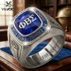 Omega Psi Phi Fraternity Embossed Ring