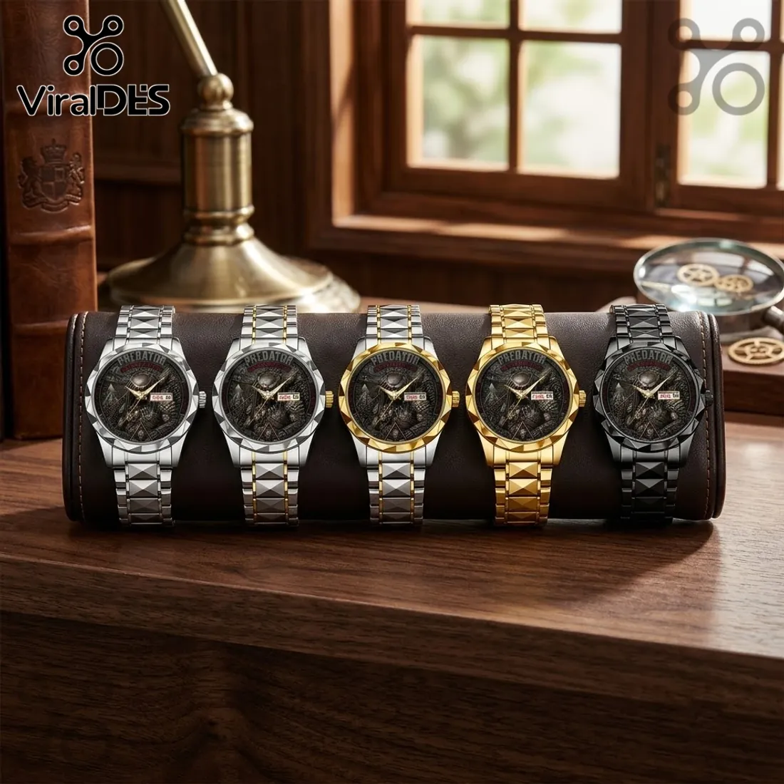 Predator 40th Anniversary Two-Tone Luxury Quartz Watch Predator 40th Anniversary Two-Tone Luxury Quartz Watch