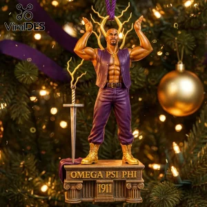Omega Psi Phi 1911 Christmas Ornament Omega Psi Phi 1911 Christmas Ornament